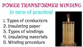 Power Transformer winding in practical || Transformer winding full detailed||