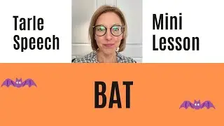 How to Pronounce 🦇 BAT 🦇 #SHORTS Quick English #Halloween Pronunciation Mini Lesson #learnenglish