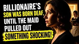 THE BILLIONAIRE,S SON WAS BRON DEAF, UNTIL THE MAID PULLED OUT SOMETHING THAT SHOCKED HIM...
