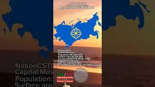 LEARN ABOUT EVERY COUNTRY OR ORGANIZATION #csto #geography #europe #map #mapper #mapping #country