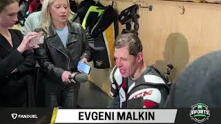 Penguins' Evgeni Malkin on his impending return from 'weird' injury
