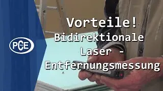 Entfernungsmesser mit 2 Laserdistanzmesssystemen &ndash; Die Vorteile | #pceinstruments