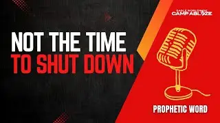 10.10.25 Richard Barker | Not The Time To Shut Down