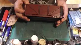 Matt's Modelling: Private owner wagon painting