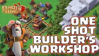 Builder's Workshop in One Attack | Lvl 4 | Clan Capital | COC | Clash with Vivek