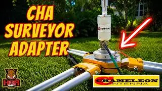 Hardware Store HAM GEAR: Create an Ultra Sturdy Antenna Tripod with Chameleon's Surveyor Adapter