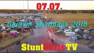 StuntChris | Yamaha R6 Stunt | German Stuntdays 2018 | Shortcut |