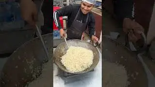 Most Hygienic Veg Fried Rice Making In Kanpur | Indian Street Food