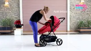 SUNNY BABY 777 HUMMER TRAVEL SİSTEM BEBEK ARABASI / www.dilarabebe.com