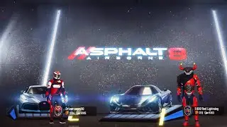Asphalt 8 Gauntlet T-800 Red Lightning vs Driver cepni10