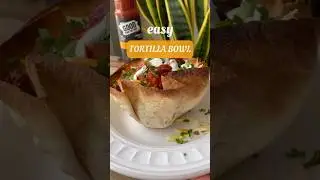 Лайфхак по приготовлению тортильи в миске! 😍 Приготовьте тортилью в миске ресторанного качества у...