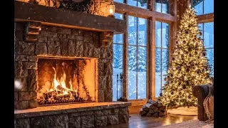 Cozy Christmas Relax🔥Instrumental Christmas Music With Fireplace❄️Relaxing Christmas Ambience