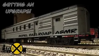 Model Train ASMR: Getting an Upgrade! Soft Spoken, Clicking, Ambient Model Train sounds.