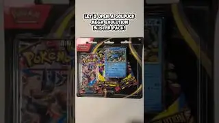 Opening a Golduck Mega Evolution blister 🔥 #MegaEvolution #Pokemon #TCG #Shorts #PackOpening