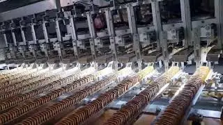 Automatic horizontal flow wrapping machine for soft cookie with tray (SCP-2500SH) HFFS 소프트쿠키  자동 포장기