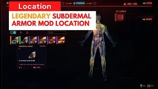 Cyberpunk 2077 - Legendary Subdermal Armor Mod