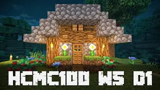 Minecraft 1.14.4 World 5 Day 1 | HARDCORE 100% Challenge #HCMC100