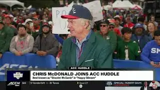 ACC Huddle Christopher McDonald Shooter McGavin SMU