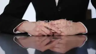 Closeup of caucasian woman's hands taking off wedding ring. HD royalty-free stock video. 1920 x 1080