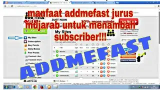 ADDMEFAST BERMANFAAT UNTUK YOUTUBE??!! | TRIK TERBARU 2020