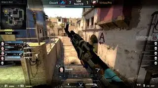 CS:GO POV Demo Cloud9 Stewie2K (26/14) vs Virtus Pro (de_mirage)