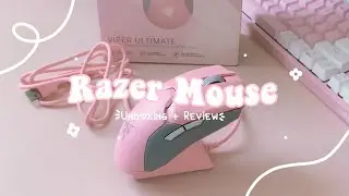 Razer Quartz Mouse 🌷| Unboxing + Review