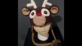 Tutorial Crochet Reindeer Hat