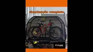 Transbike fechado para bike assistida. #motorhome #offroad