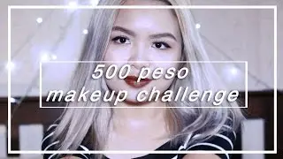 500 peso makeup challenge | Hannwich