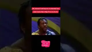 NFL Network Draft Reporter Accidentally Says Jalen Carter Has A Big D*ck Live On Air