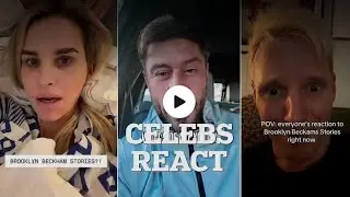 Celebs react as Brooklyn Beckham launches attack on his