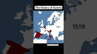 A map time-lapse of Austria&rsquo;s borders (personal unions are shown as Austria) #map #austria #history