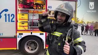 House fire C/Estremera VillaVallecas 27nov25