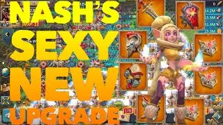 Nash destroying stuff with his new account Lords Mobile