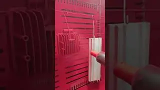 Haztek Manual Powder Coating Machine. #powdercoating #powdercoat