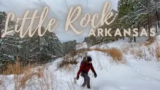 Arkansas Blizzard-Hiking in a Winter Wonderland!