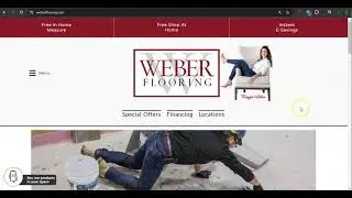 Website Analysis Video for Weber Flooring