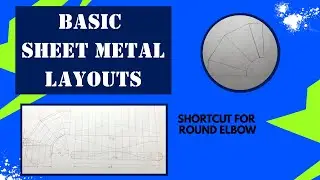 Shortcut For Round Elbows using Parallel Line Layout