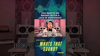 How to make up for a lack of mentorship #podcast #producer #music