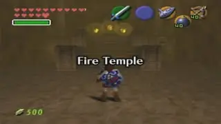 Legend of Zelda Ocarina of Time - Link Saves His Goron Brothers