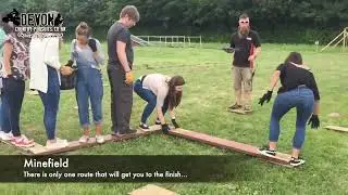 Minefield - Team Building Activity Devon