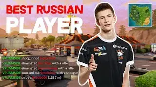 VP JAMESIDE (BEST RUSSIAN PLAYER!!!) *INSANE* KILLS!!! | Fortnite Highlights