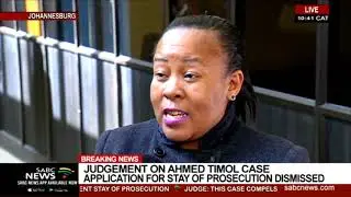 JUDGMENT l Application for stay of prosecution dismissed in Timol case