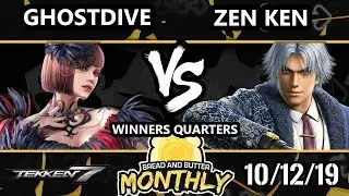 BnB 17 Tekken 7 - Ghostdive (Anna) Vs. Zen Ken (Lee) T7 Winners Quarters