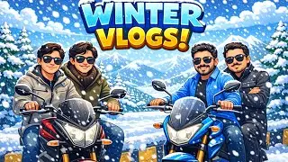 From Murree to Ayubia/Nathia Gali on CD 70 🏍️ | Snow Everywhere! | Travel vlog
