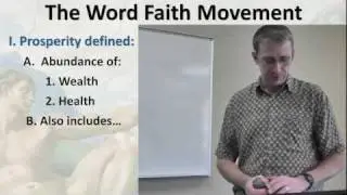 The Word Faith Movement: class 2 of 11