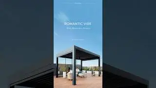 Romantic Vibe Created By AlunoTec Pergola❤️ #AlunoTec #buildyourpergola #thirdspace #romanticvibe