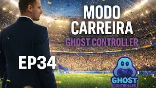 QUEDA, REAL MADRID E BARCELONA | FC26 MODO CARREIRA TREINADOR – GHOST CONTROLLER #EPI34