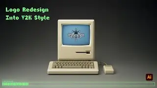 Redesigning Famous Logos in Y2K Style | Watch the Transformation!