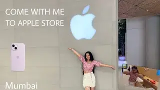 I VISITED EXCLUSIVE IPHONE STORE IN MUMBAI 📱|📍Jio World Drive || DESHNA DUGAD